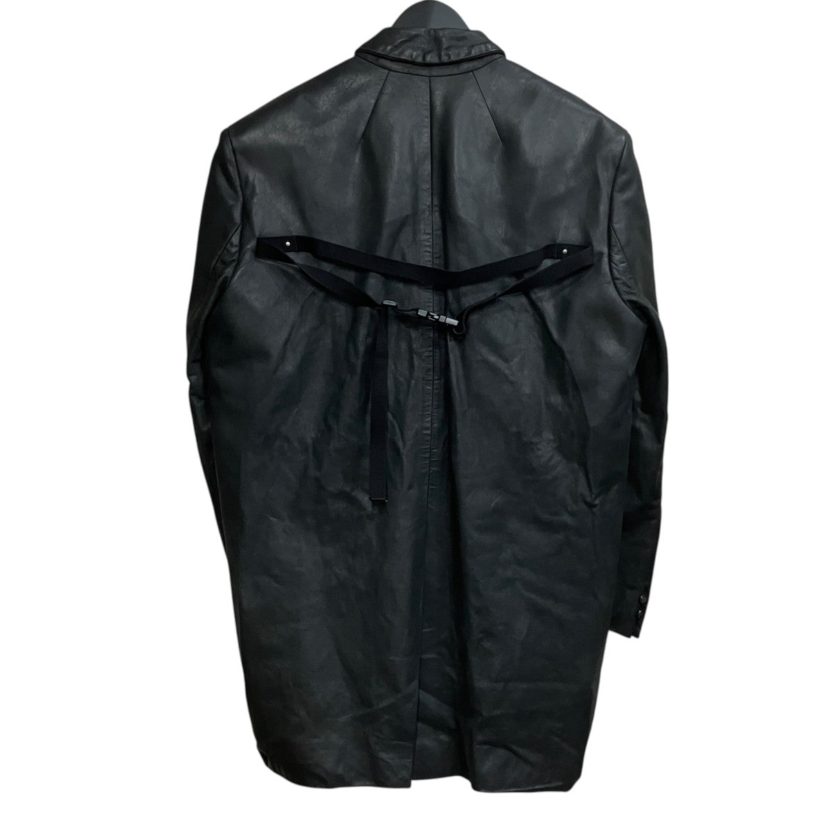 RICK OWENS leather jumbo tatlin jacket レザージャケット 古着・中古-2枚目のアイテム画像