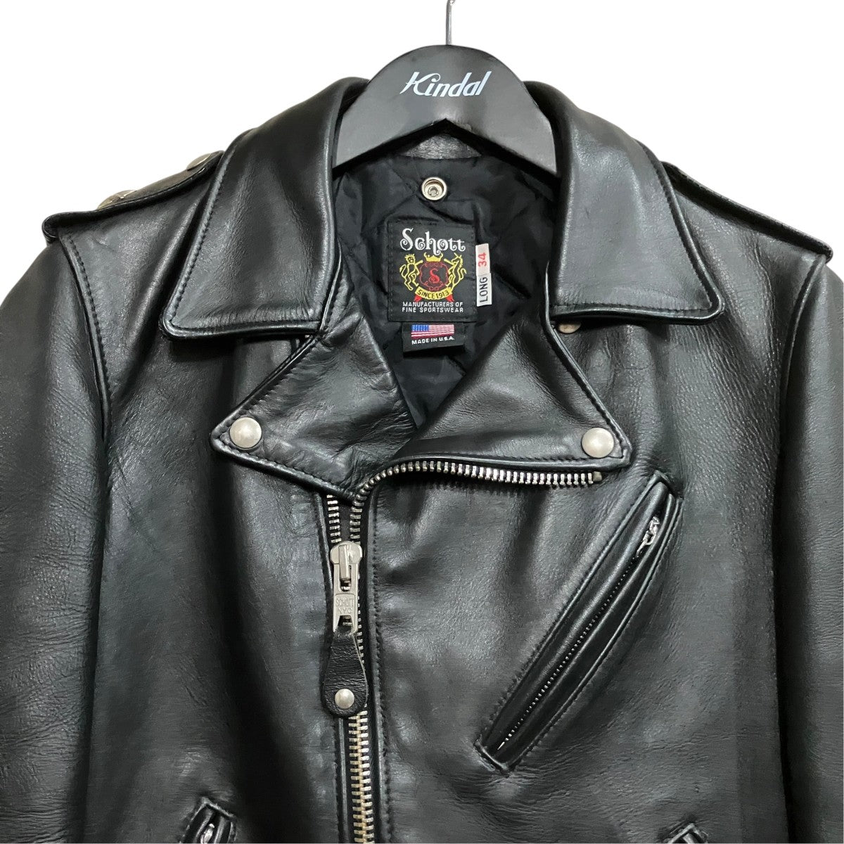 Schott ライダース 古着・中古-3枚目のアイテム画像
