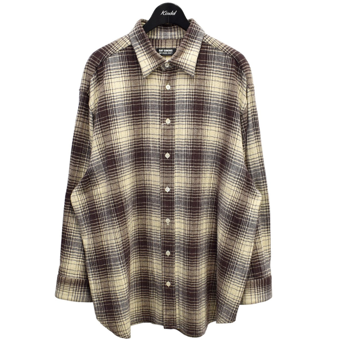 20AW Big fit shirt The Others バックプリントチェックシャツ