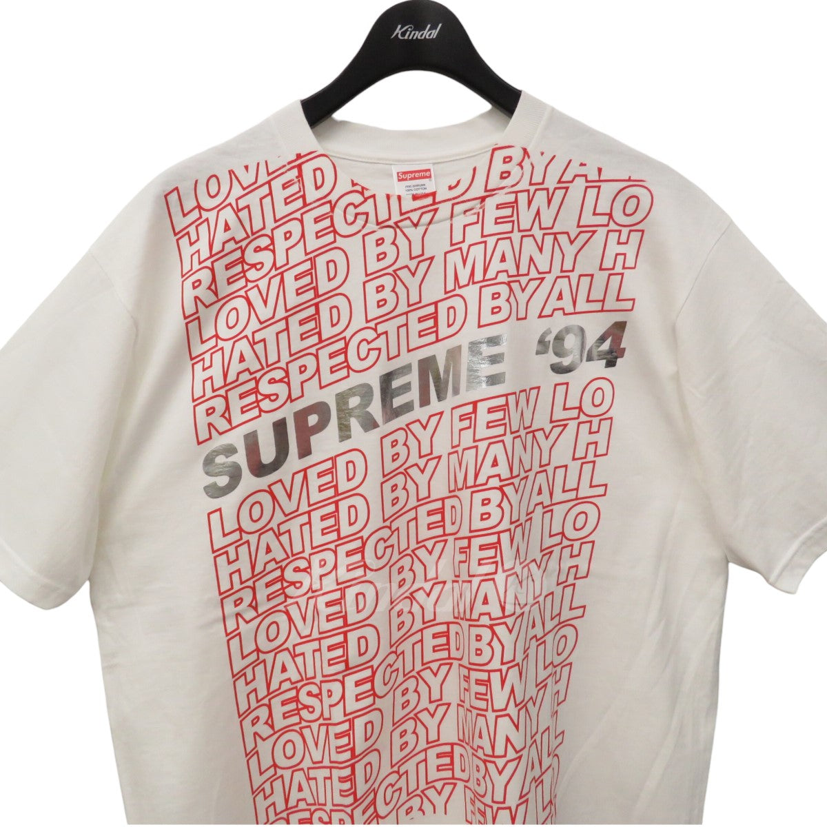 Supreme Respected Tee 白L - メンズ