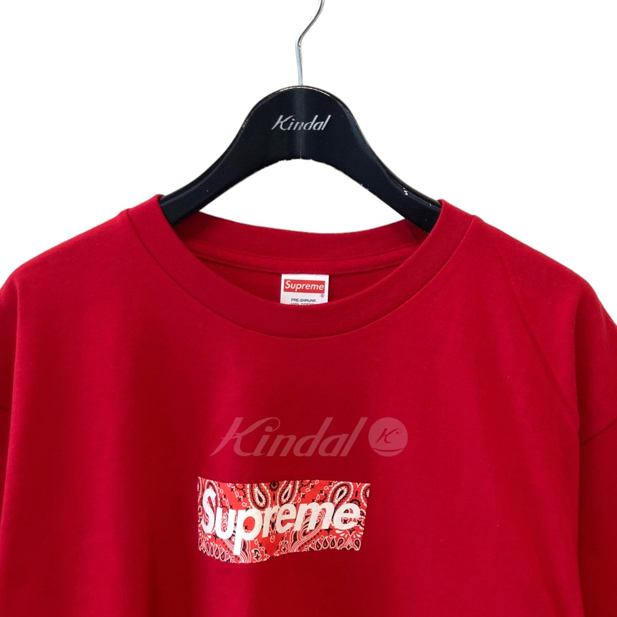 SUPREME(シュプリーム) 19AW Bandana Box Logo Tee Tシャツ レッド ...