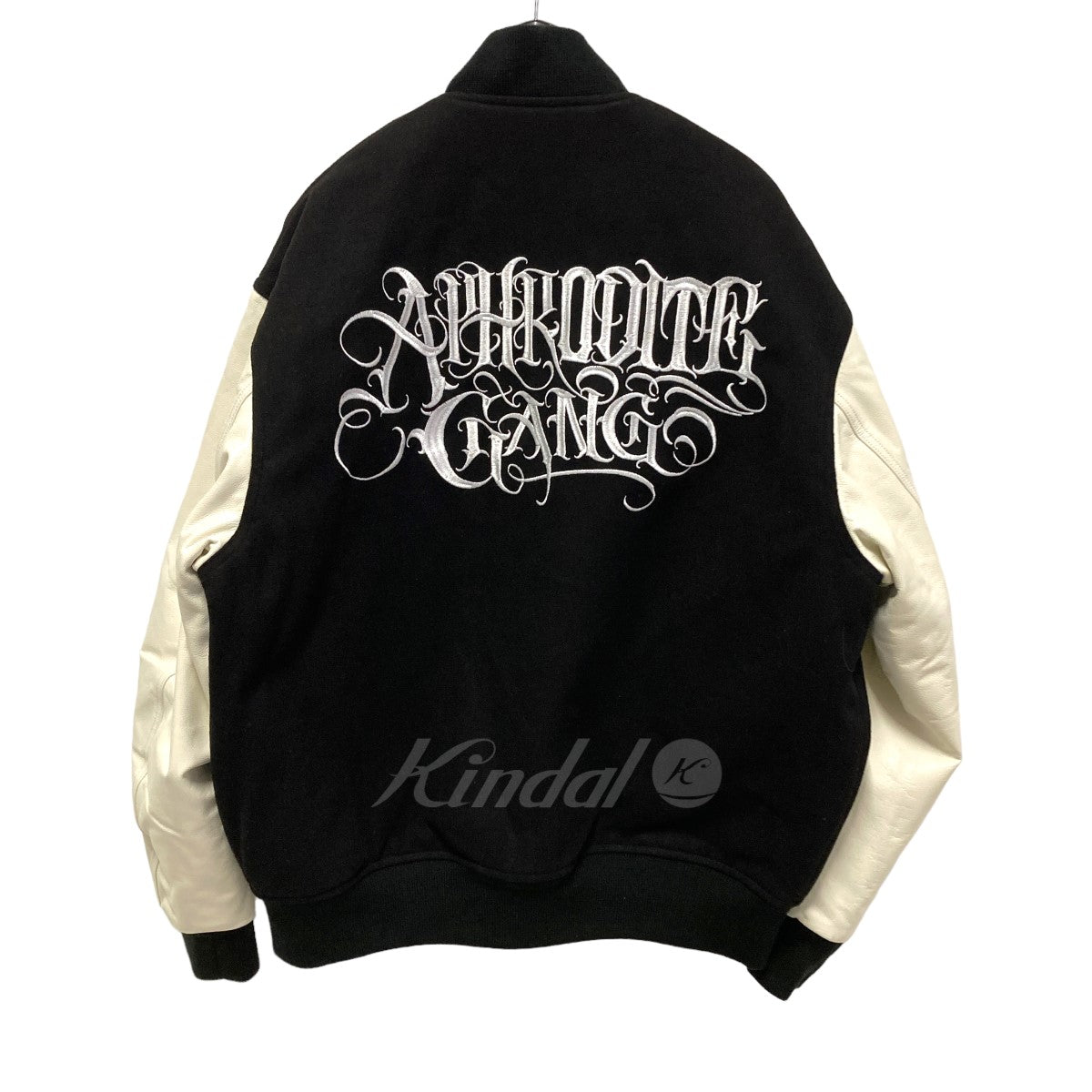 APHRODITE GANG LEATHER VARSITY JACKET スタジャン