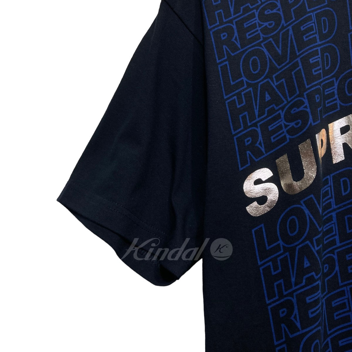 SUPREME(シュプリーム) 22SS RESPECTED TEE Tシャツ ネイビー サイズ ...