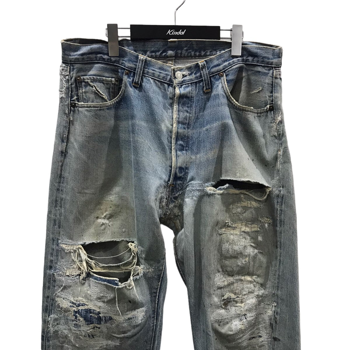 珍 リーバイス 501 66 後期 オリジナル 66前期 W33 L38 LEVI'S(リーバイス) 66前期 デニムパンツ 501 small e バック