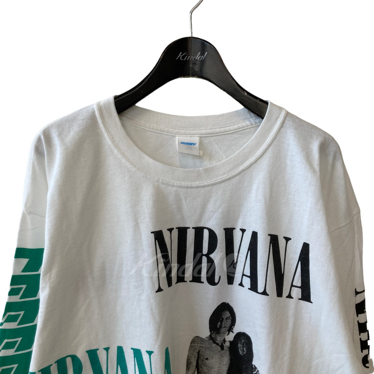 US×Jeff Ross×DUMMY NIRVANA hand print l／s T-shirts(JHON＆YOKO) ホワイト サイズ  12｜【公式】カインドオルオンライン ブランド古着・中古通販【kindal】