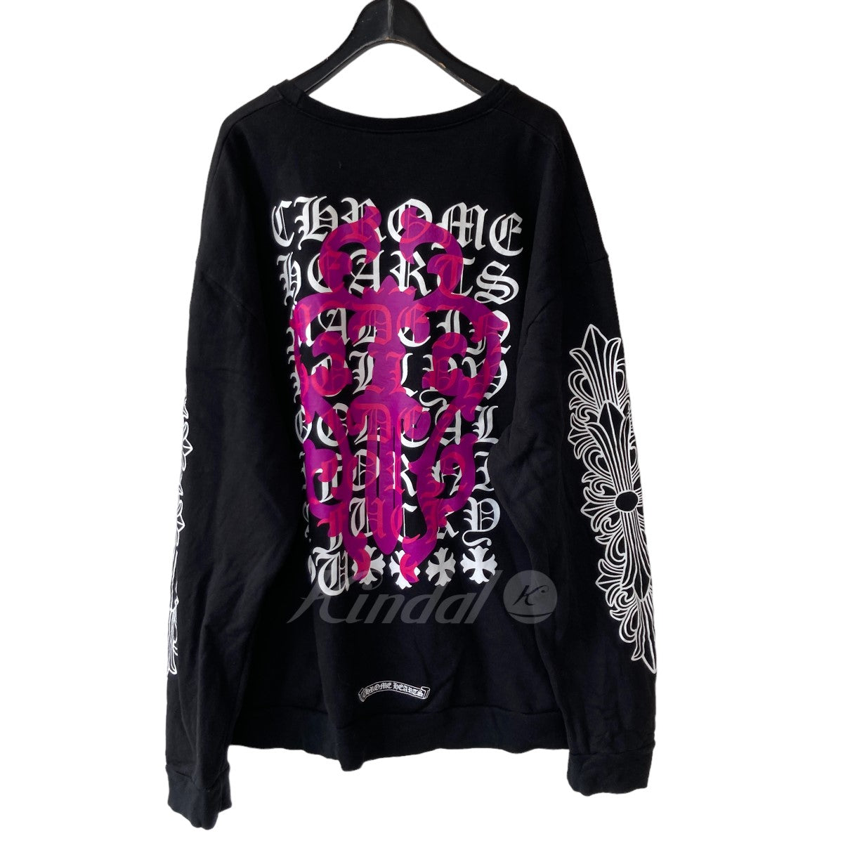 CHROME HEARTS(クロムハーツ) DAGGER EYE CHART SWEATSHIRT ブラック 