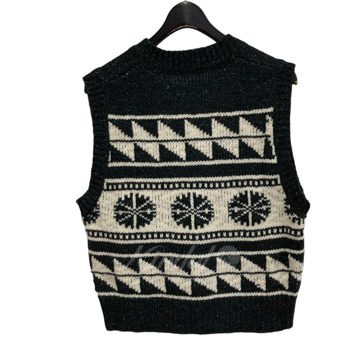 MASU(エムエーエスユー) 22AW TWINKLE COWICHAN VEST MVFW-KN0322 