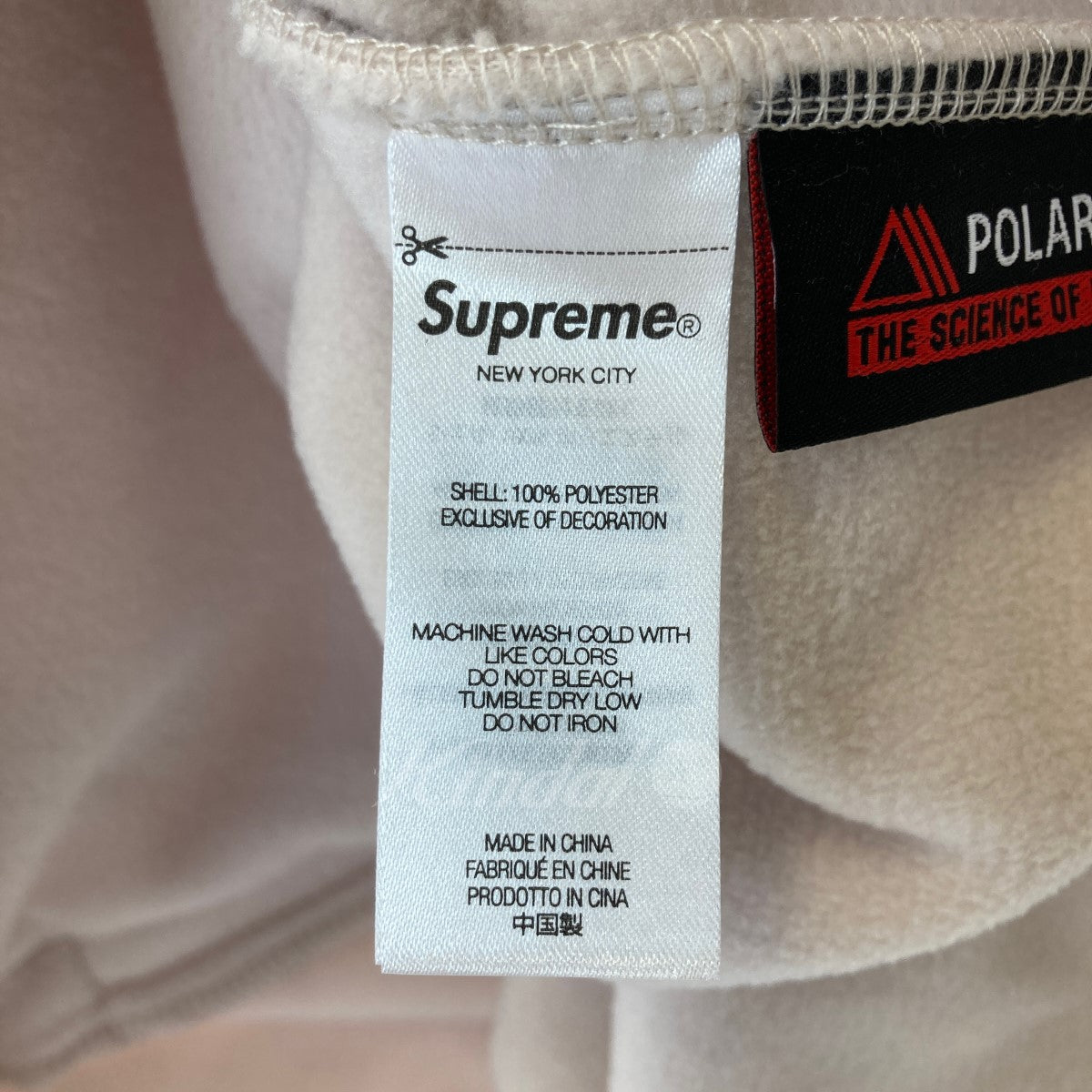 SUPREME 22AW Polartec Facemask Half Zip Pulloverの古着・中古アイテム