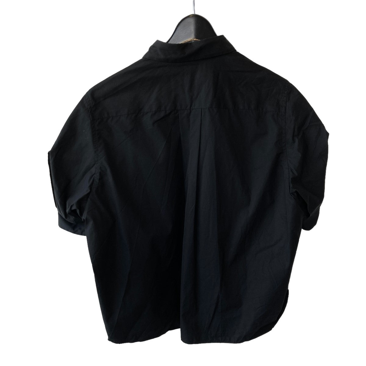 sacai(サカイ) 23SSThomas Mason Cotton Poplin Shirt半袖シャツ23-06528 23-06528 ブラック  サイズ S｜【公式】カインドオルオンライン ブランド古着・中古通販【kindal】