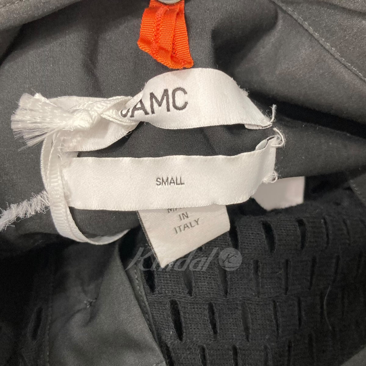 OAMC(オーエーエムシー) 19SS VENT SHIRT メッシュレイヤード半袖シャツ