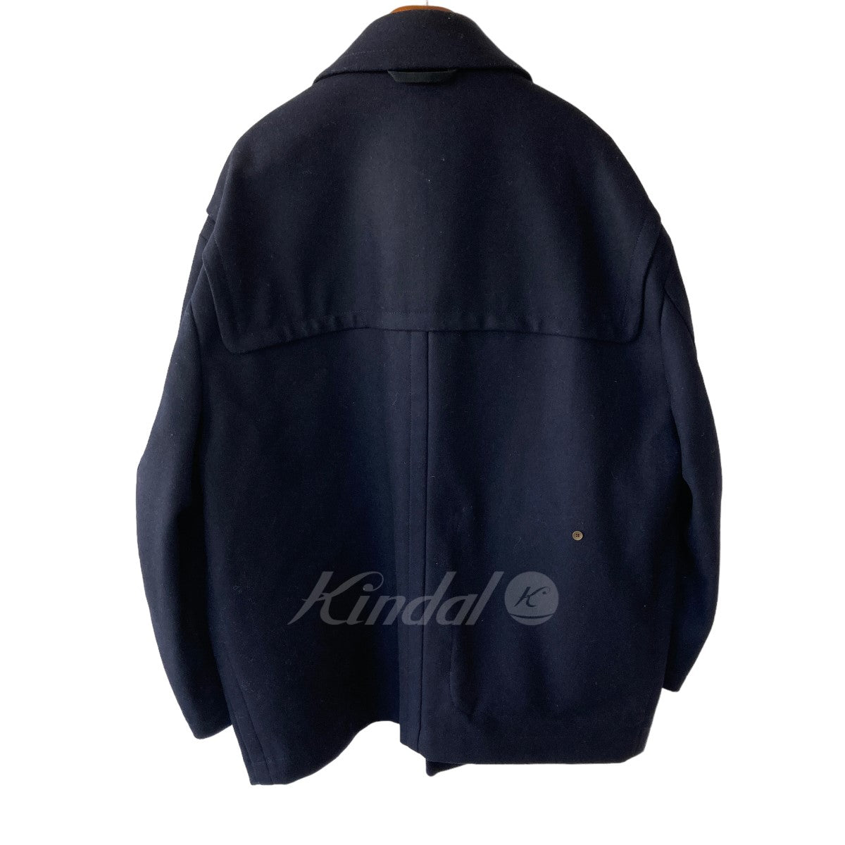 kolor(カラー) 20AW ドッキングダッフルコート 20WCM-C05105 ネイビー ...