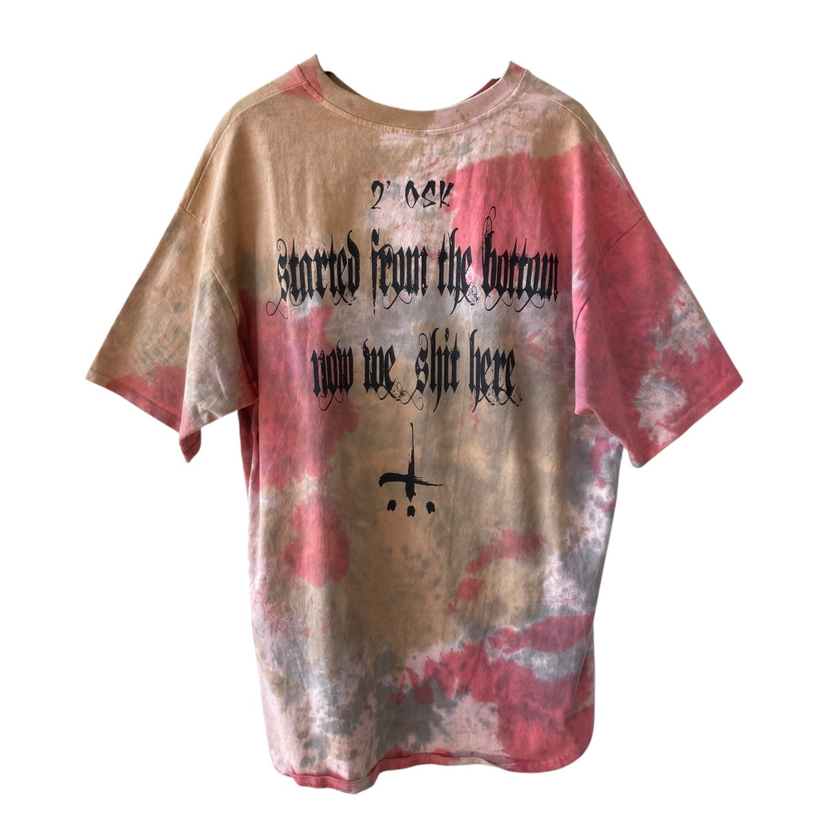 CVTVLIST 23AW2周年限定タイダイTシャツ 古着・中古-2枚目のアイテム画像