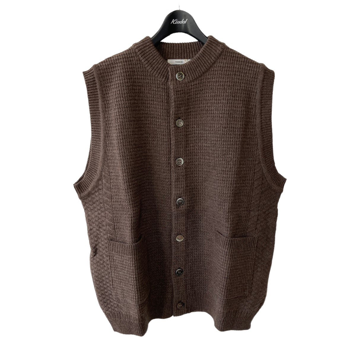 YASHIKI(ヤシキ) Yukiiro Vest YSK-22AW-KN08 モカ サイズ 15｜【公式 ...