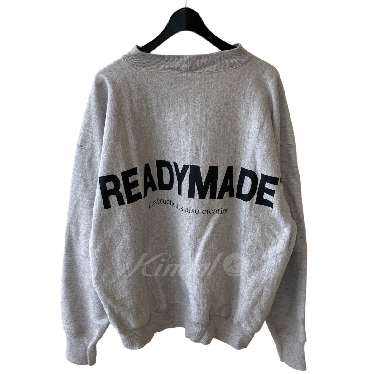 READYMADE(レディメイド) 23AW M-NECK SWT SMILE RE-CO-BK-00-00-246 ...