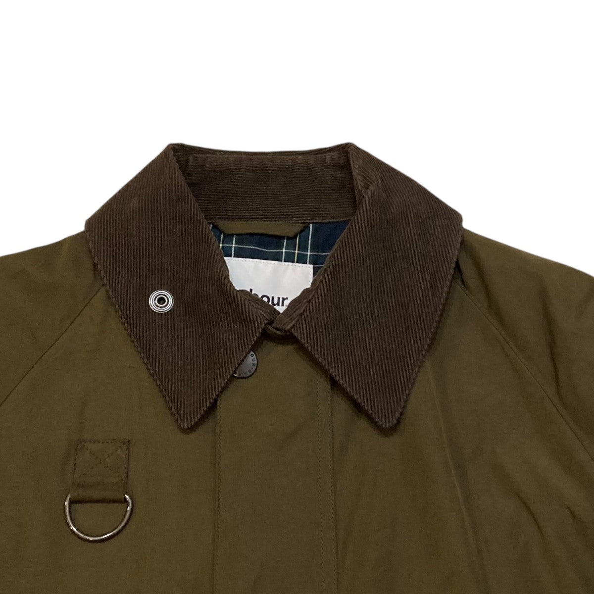 Barbour(バーブァー) BEAMS F 別注 SPEY スペイ ピーチドコットン ショート ブルゾン 2201227