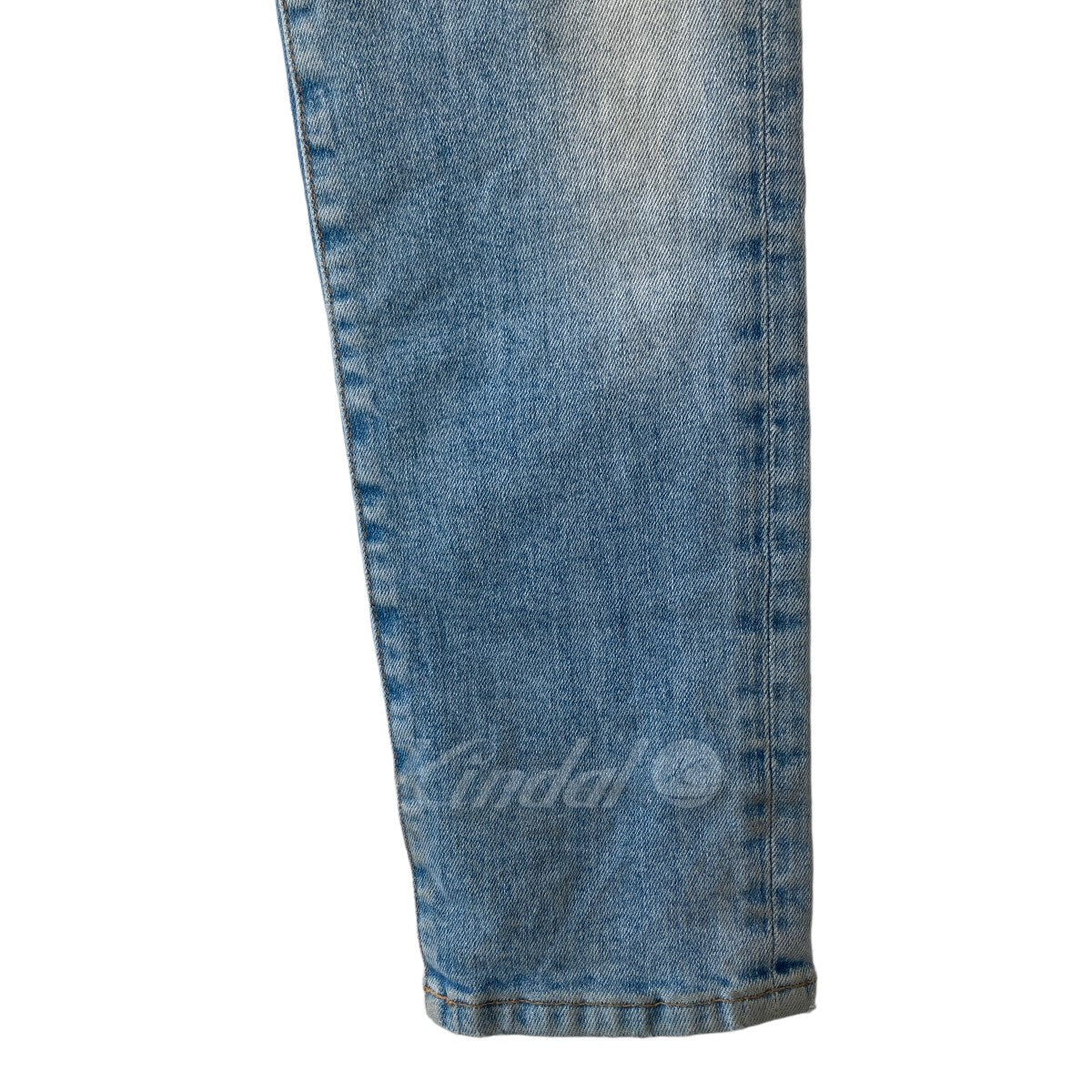 Embroidered Logo Slim Fit Jeans