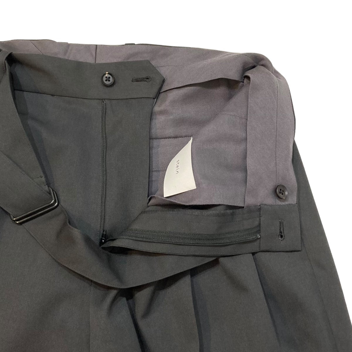 stein(シュタイン) wide straight trouserスラックスパンツST