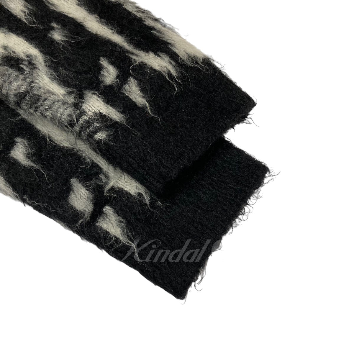 SAINT LAURENT PARIS モヘヤカーディガン 古着・中古-4枚目のアイテム画像