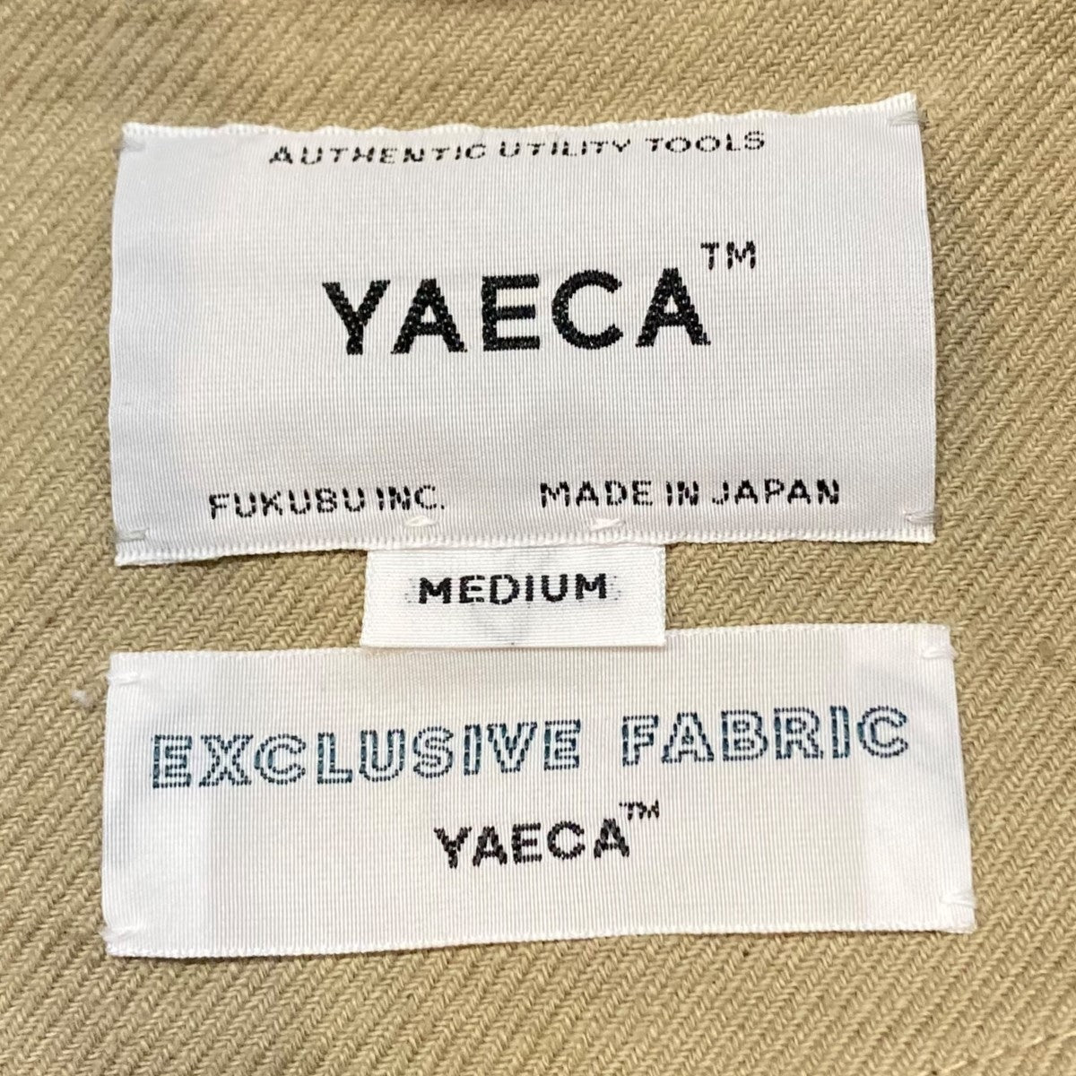 YAECA(ヤエカ) COMFORT SHIRT WIDE RS シャツ 19116 19116 ベージュ サイズ M｜【公式】カインドオルオンライン  ブランド古着・中古通販【kindal】