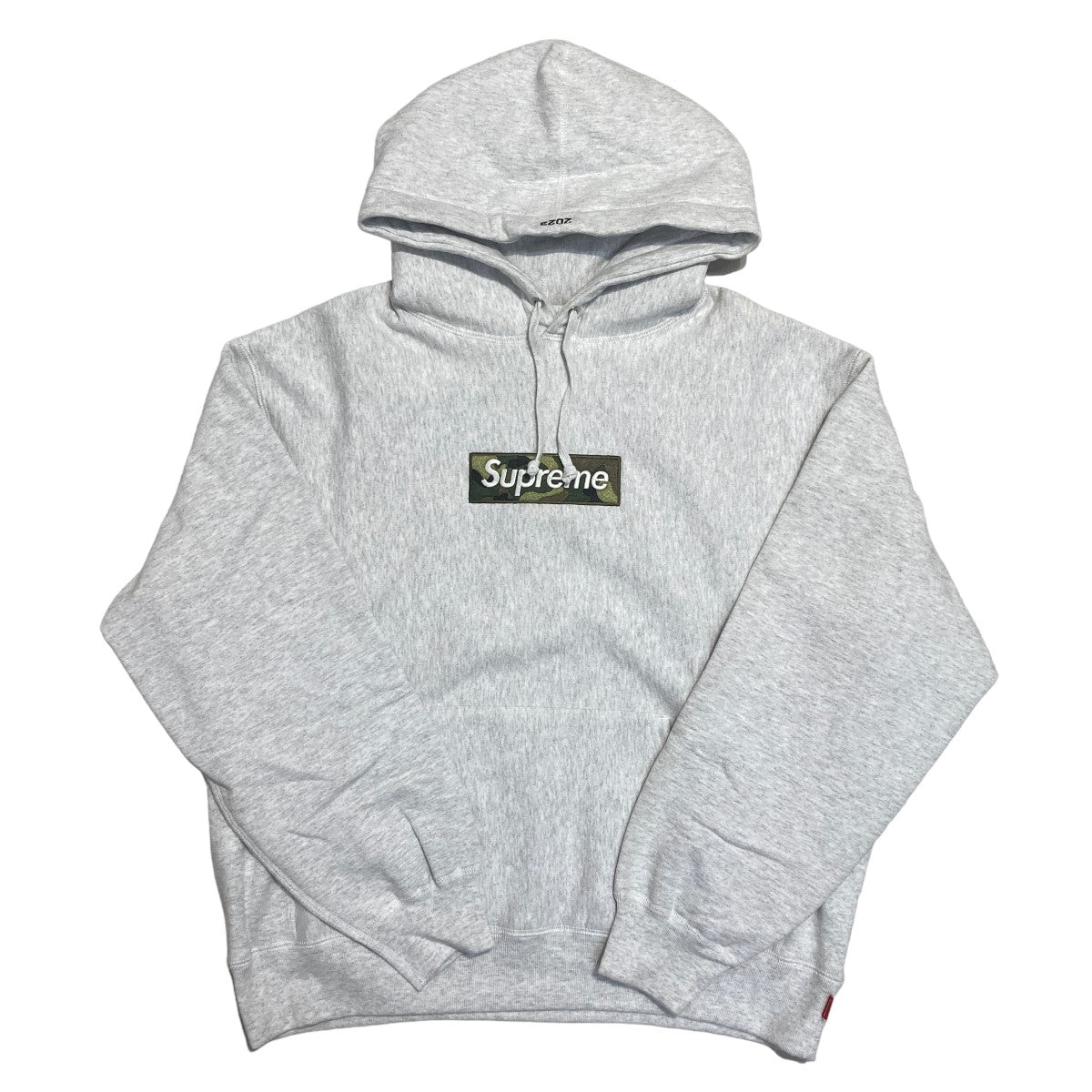 Supreme(シュプリーム) 23AWBox Logo Hooded Sweatshirtカモ柄ボックスロゴ フーディー パーカー グレー サイズ  S｜【公式】カインドオルオンライン ブランド古着・中古通販【kindal】