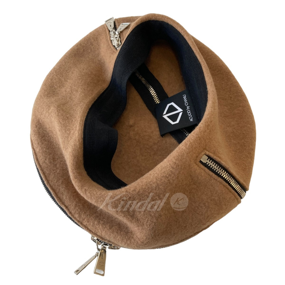 ACUOD by CHANU(アクオド バイ チャヌ) zip beret ベレー帽