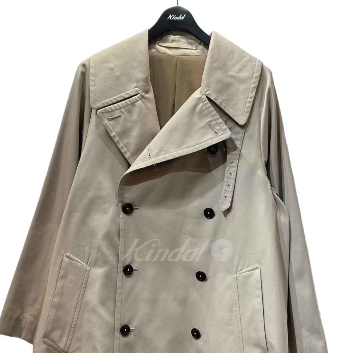 MAATEE＆SONS(マーティーアンドサンズ) DOUBLE BREAST HALF COAT ハーフコート MT2303-0703B MT2303-0703B  ベージュ サイズ 1｜【公式】カインドオルオンライン ブランド古着・中古通販【kindal】