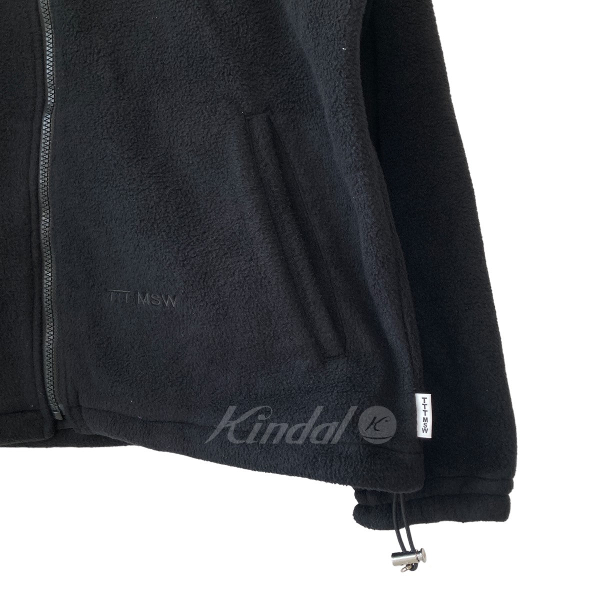 TTT MSW(ティー) 24SS Fleece Jacket TTT-2024SS-JK01 ブラック サイズ