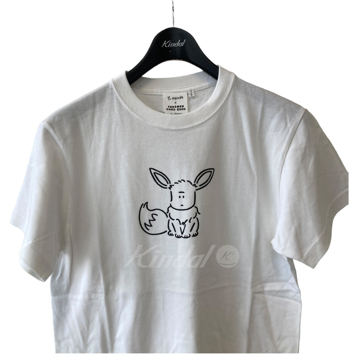 YU NAGABA × ﾎﾟｹﾓﾝ for BEAMS Osuwari Design イーブイ T-shirt 