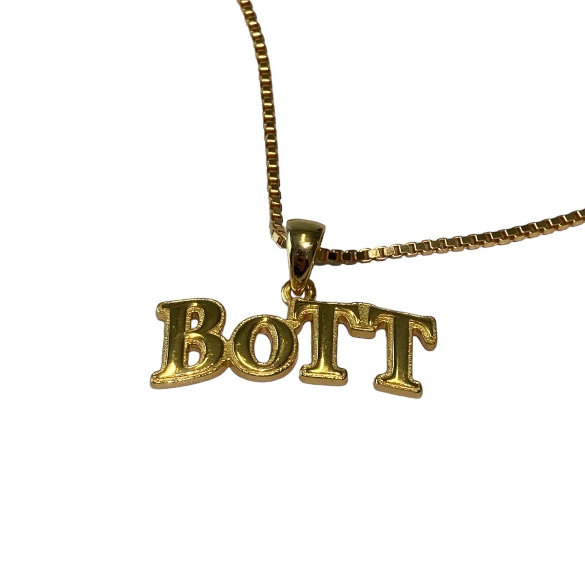 BoTT(ボット) OG Logo Necklace ゴールド サイズ 13｜【公式】カインドオルオンライン ブランド古着・中古通販【kindal】