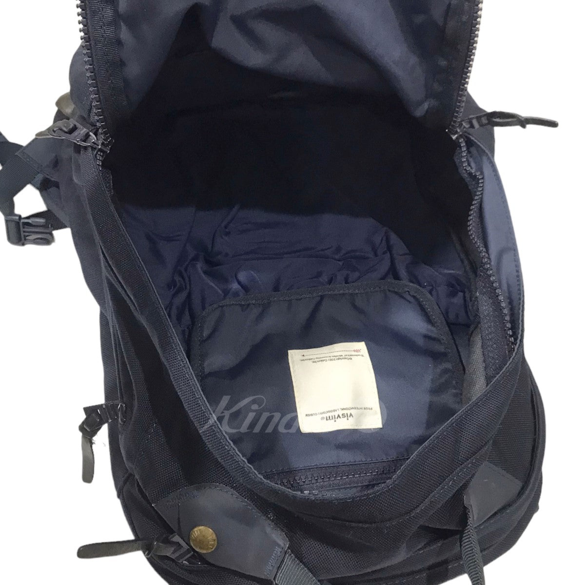 VISVIM(ビズビム) コーデュラナイロンバックパック CORDURA 22L FRA VEG LAMB 0119203003065 ネイビー  サイズ 12｜【公式】カインドオルオンライン ブランド古着・中古通販【kindal】