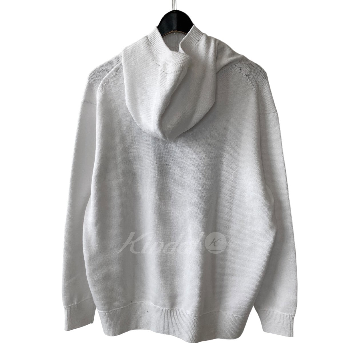 tao COMME des GARCONS インターシャ ニット フーディー の古着・中古アイテム
