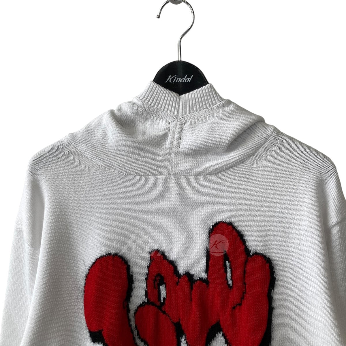 tao COMME des GARCONS インターシャ ニット フーディー の古着・中古アイテム