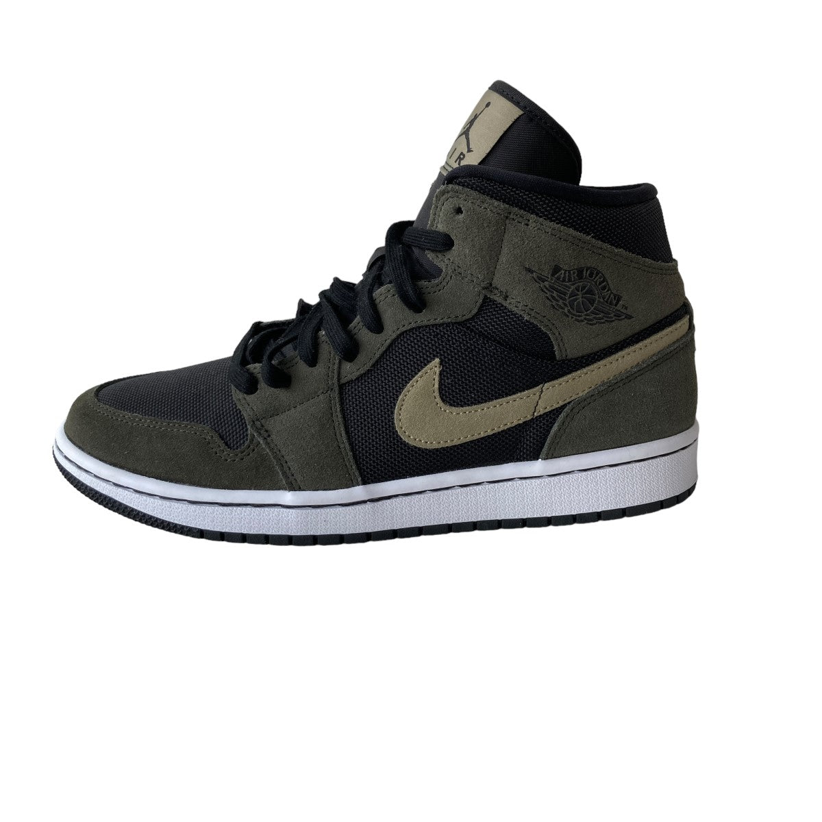 ナイキのWMNS AIR JORDAN 1 MID スニーカー bq6472-030です。 NIKE シューズ 古着・中古アイテム