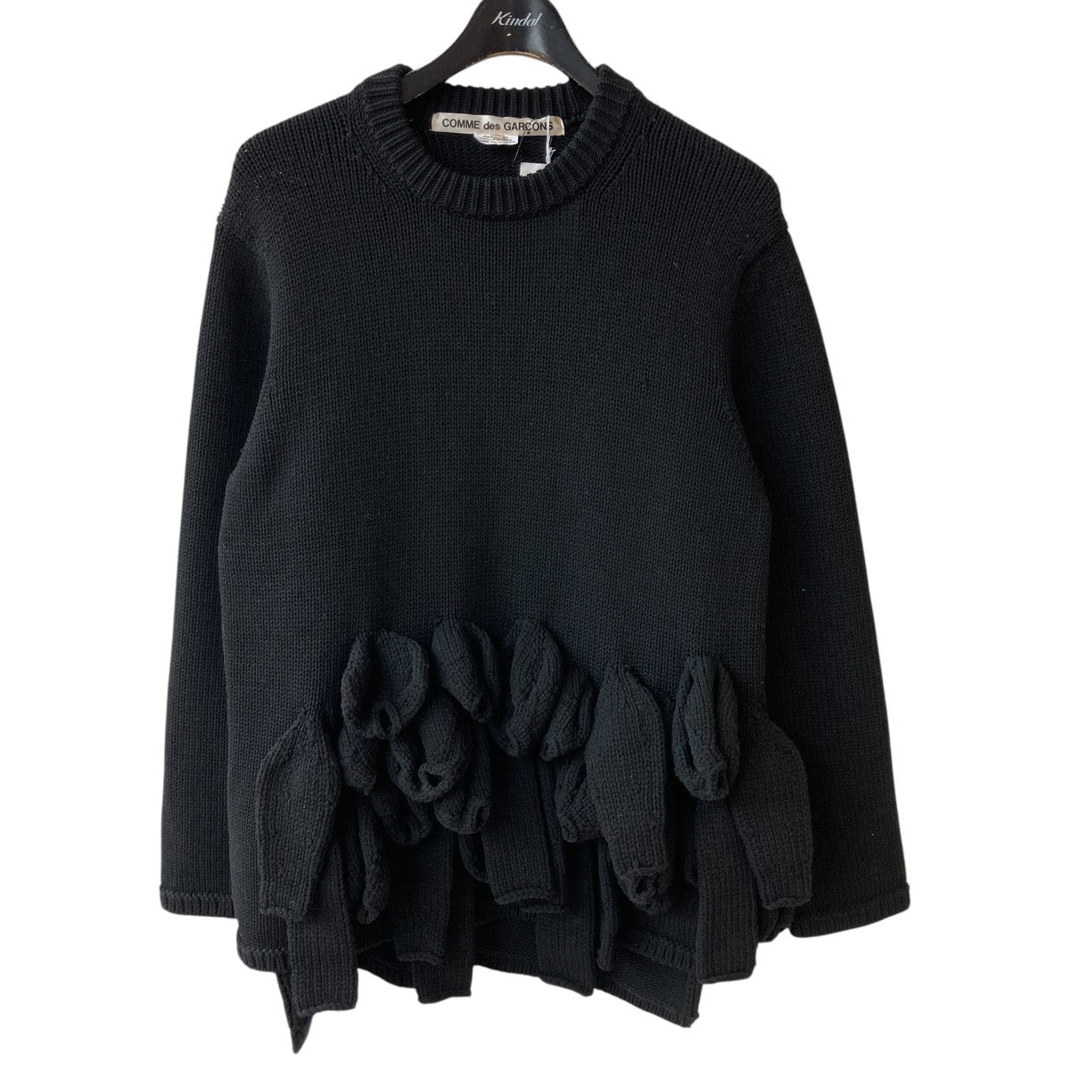 コムデギャルソン　 ブラック ニット COMME des GARCONS(コムデギャルソン) コムデギャルソン変形