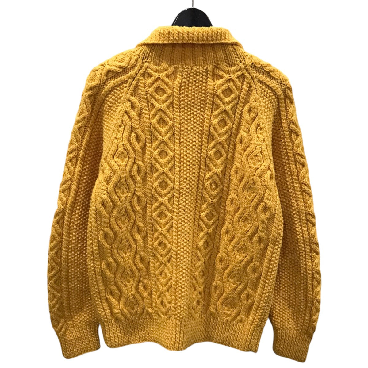 INVERALLAN(インバーアラン) 襟付きニットカーディガン 3A Lumber Cardigan 3Aランバーカーディガン イエロー サイズ  フリーサイズ｜【公式】カインドオルオンライン ブランド古着・中古通販【kindal】