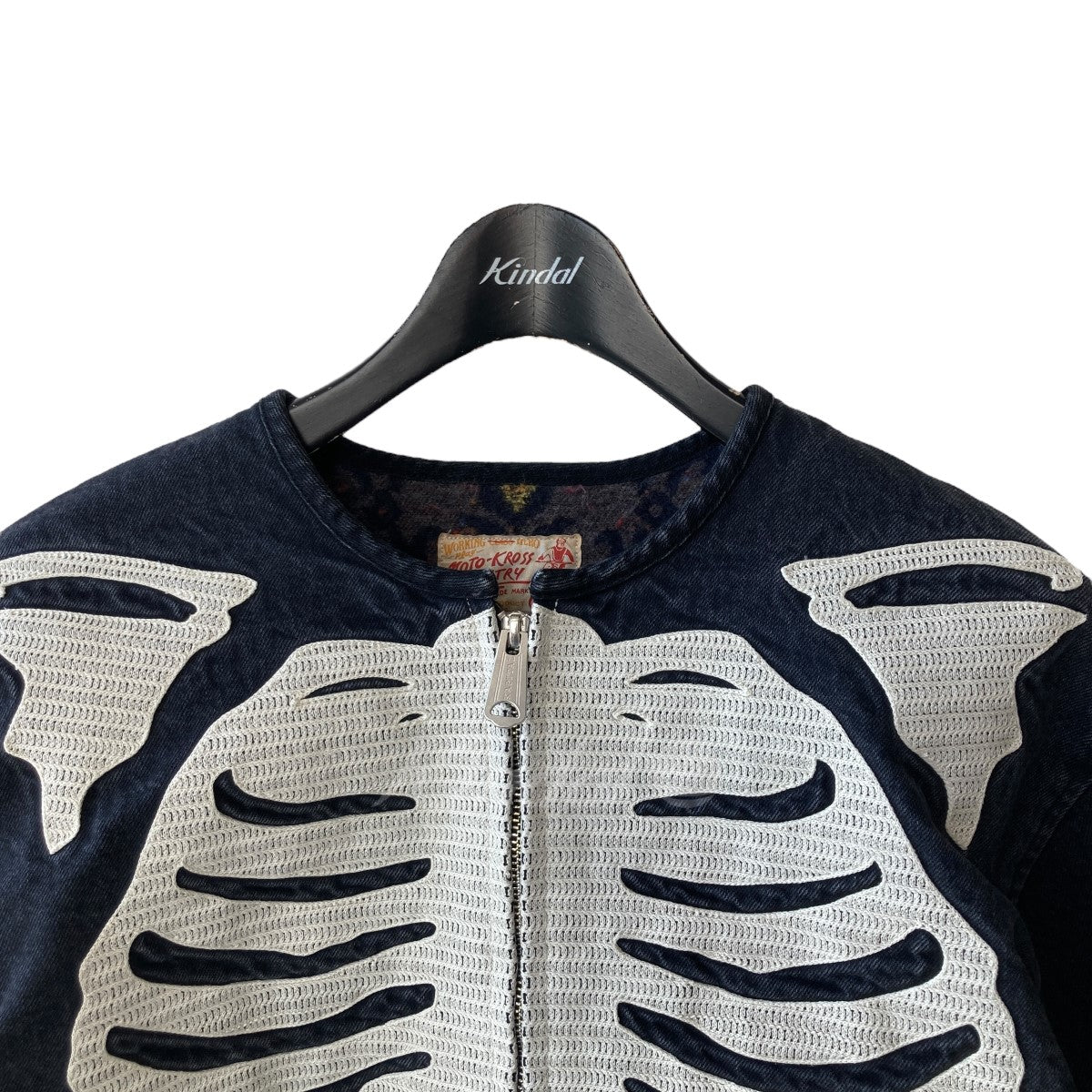 KAPITAL(キャピタル) Bone Denim Motocross Jacket KR2402LJ06