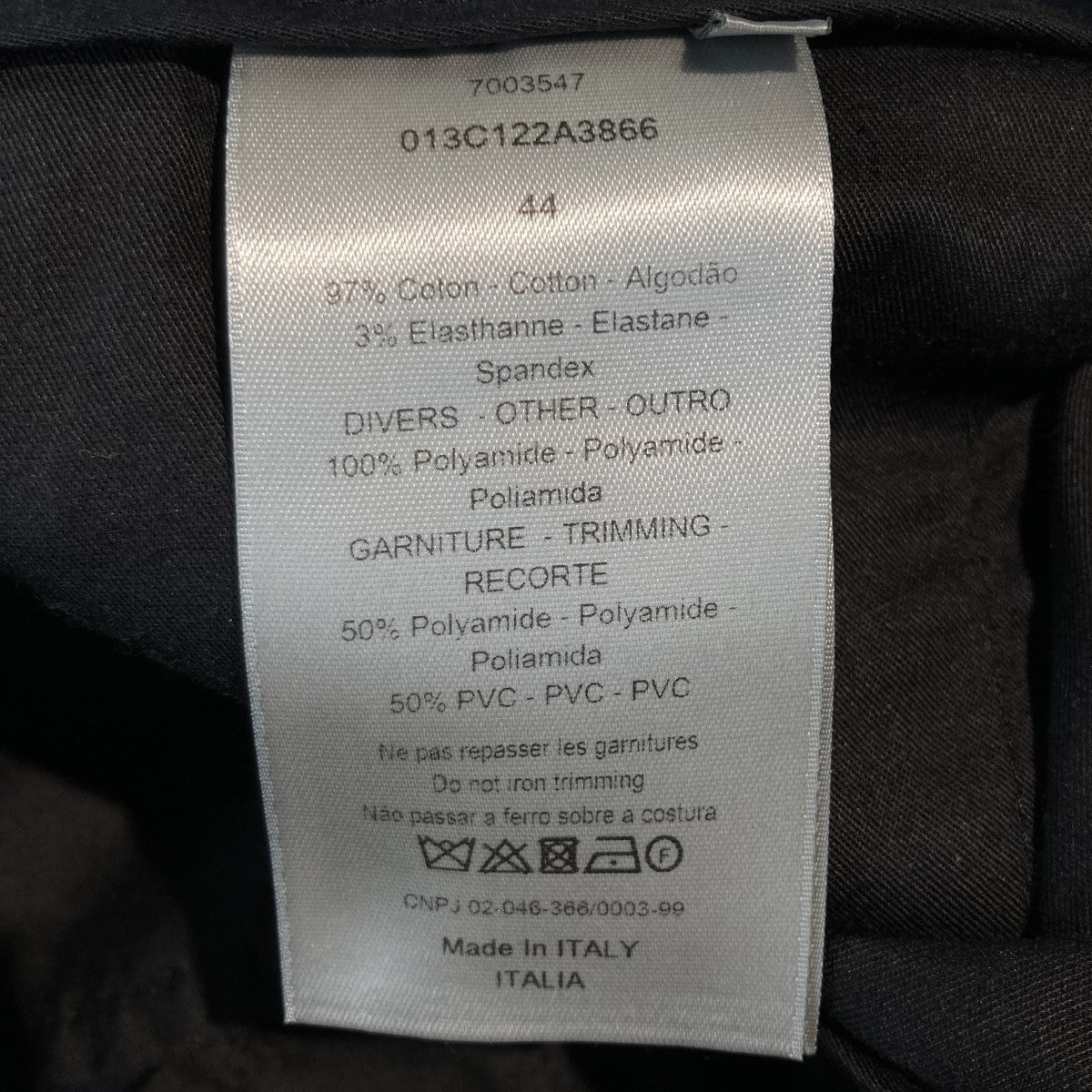 DIOR(ディオール) 20SSStretch Cargo Long Pantsカーゴパンツ