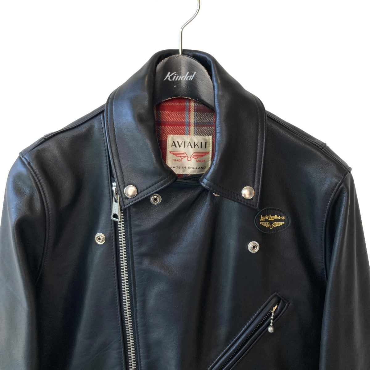 ルイスレザー×ヒステリックグラマーのサイクロン Wライダース ジャケット 4LB-2072です。 Lewis Leathers×Hysteric Glamour アウター 古着・中古アイテム