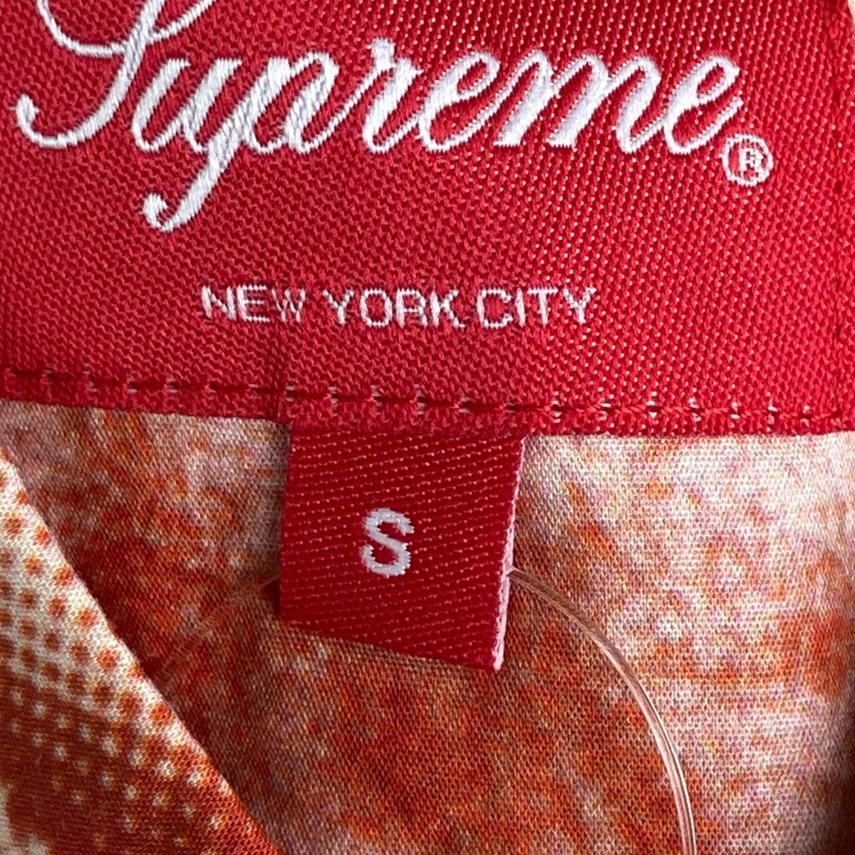 Supreme(シュプリーム) 21AWchristoper wool半袖シャツ レッド サイズ ...