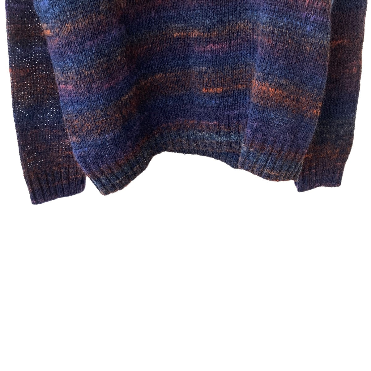 URU(ウル) CREW NECK KNITニット23SUK03 23SUK03 ネイビー サイズ F ...