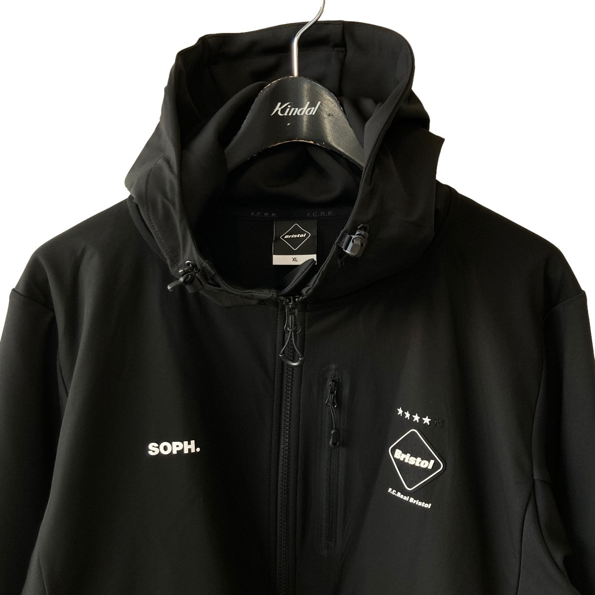 F．C．R．B．(エフシーアールビー) 23SSPDK HYBRID HOODED JACKETジップパーカーfcrb-230008