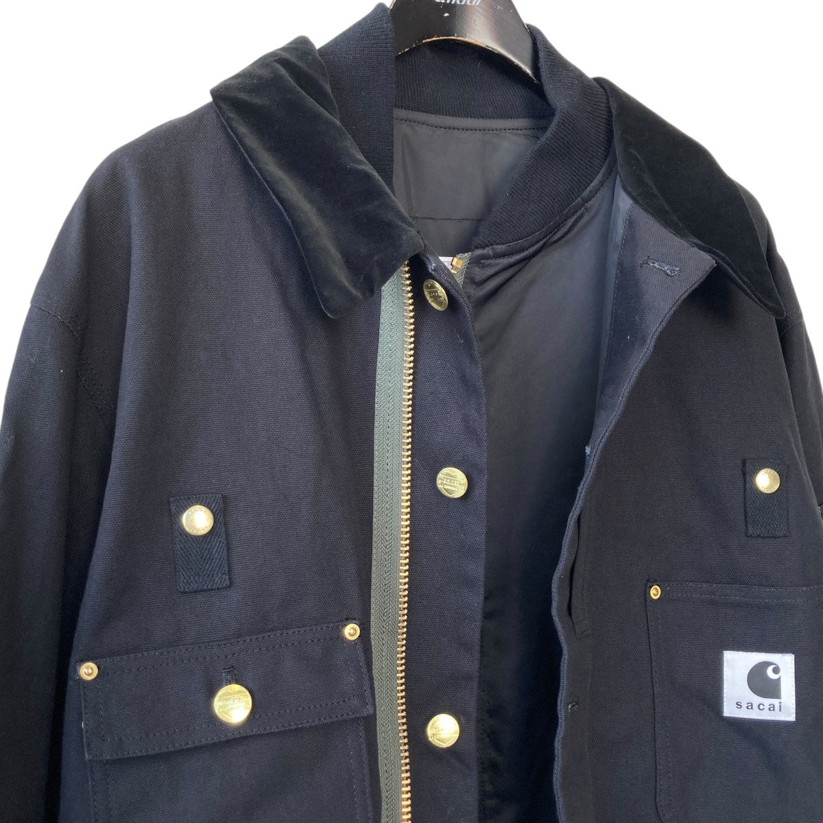 sacai×CARHARTT WIP Canvas x MA-1 JKジャケット23-03110M 23-03110M