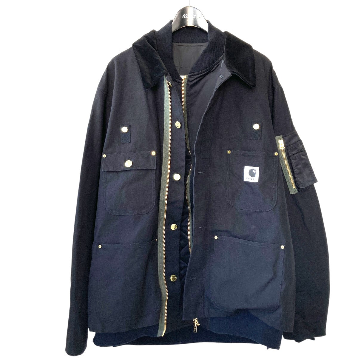 sacai×CARHARTT WIP Canvas x MA-1 JKジャケット23-03110M 23