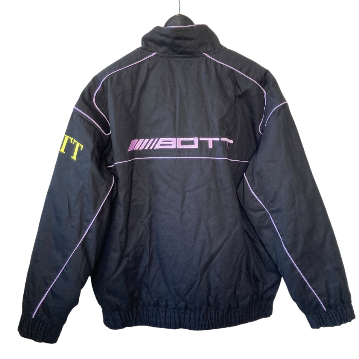 BoTT(ボット) 22AWCotton Racing Jacketジップアップジャケット223BoTT04 223BoTT04 ブラック サイズ  M｜【公式】カインドオルオンライン ブランド古着・中古通販【kindal】