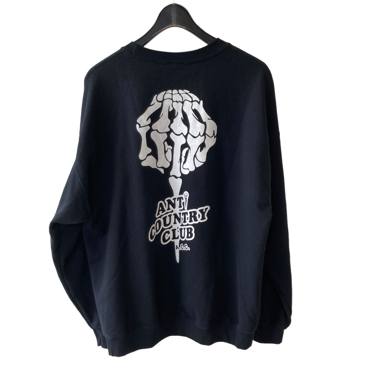 ANTI COUNTRY CLUB(アンタイカントリークラブ) Logo Sweatshirt ブラック サイズ XL｜【公式】カインドオルオンライン  ブランド古着・中古通販【kindal】