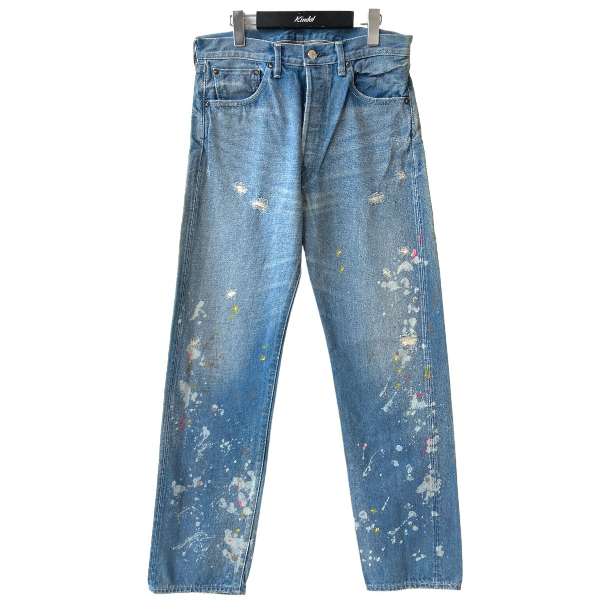 リーバイスビンテージクロージング×フラグメントの別注501本限定 加工デニムパンツ 55501-0068です。 LEVI’S VINTAGE CLOTHING×FRAGMENTS ボトムス 古着・中古アイテム