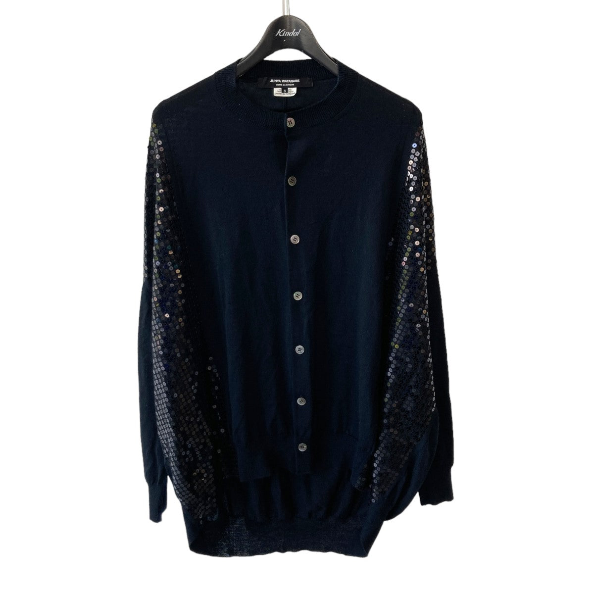 ジュンヤワタナベコムデギャルソンの21SS スパンコールカーディガン JG-N010です。 JUNYA WATANABE CDG トップス 古着・中古アイテム
