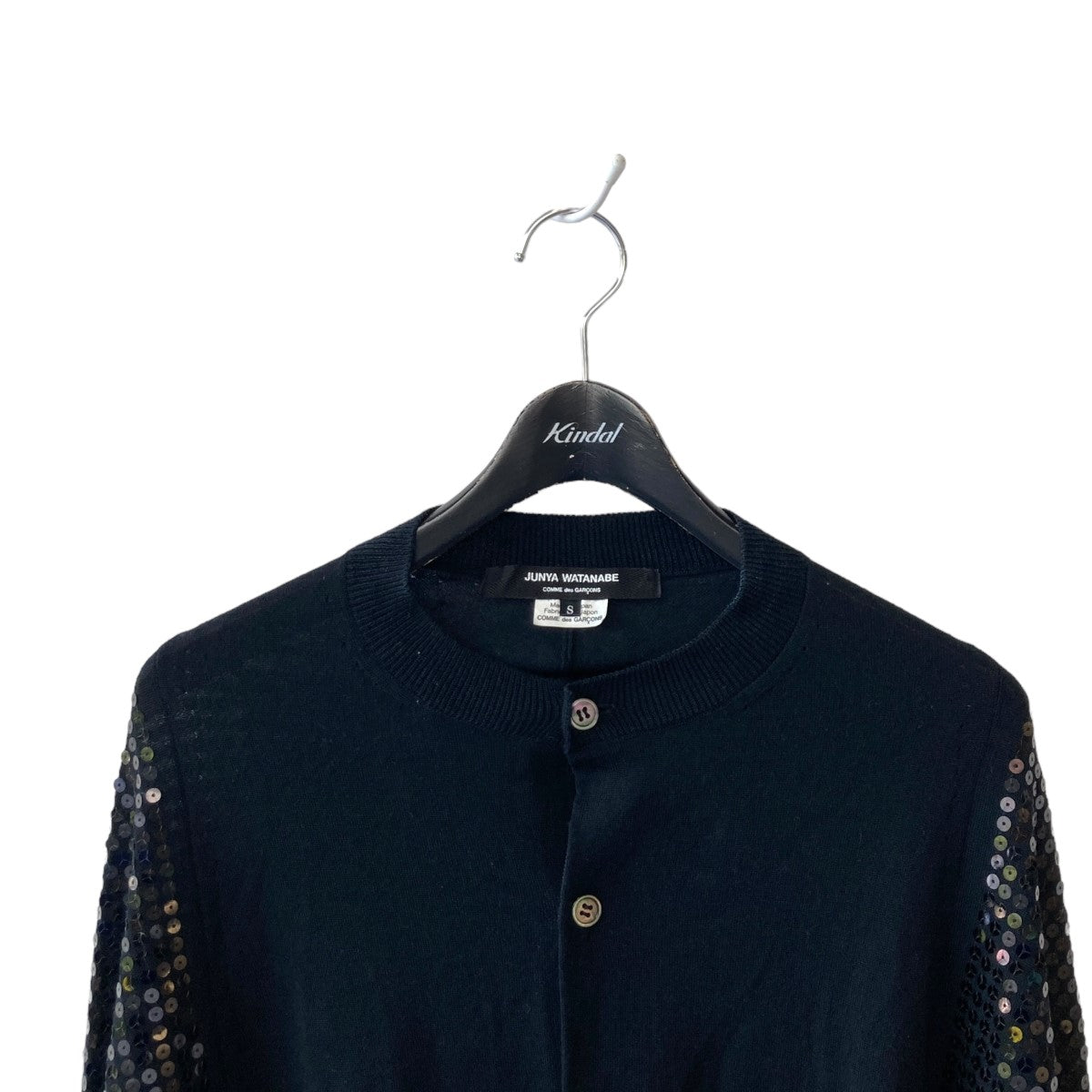 ジュンヤワタナベコムデギャルソンの21SS スパンコールカーディガン JG-N010です。 JUNYA WATANABE CDG トップス 古着・中古アイテム