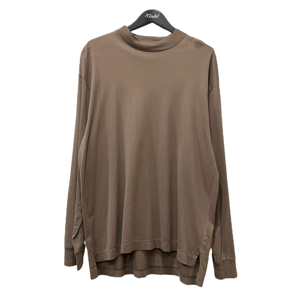 ULTERIOR(アルテリア) SUVIN COTTON MOCK NECK TEEロング