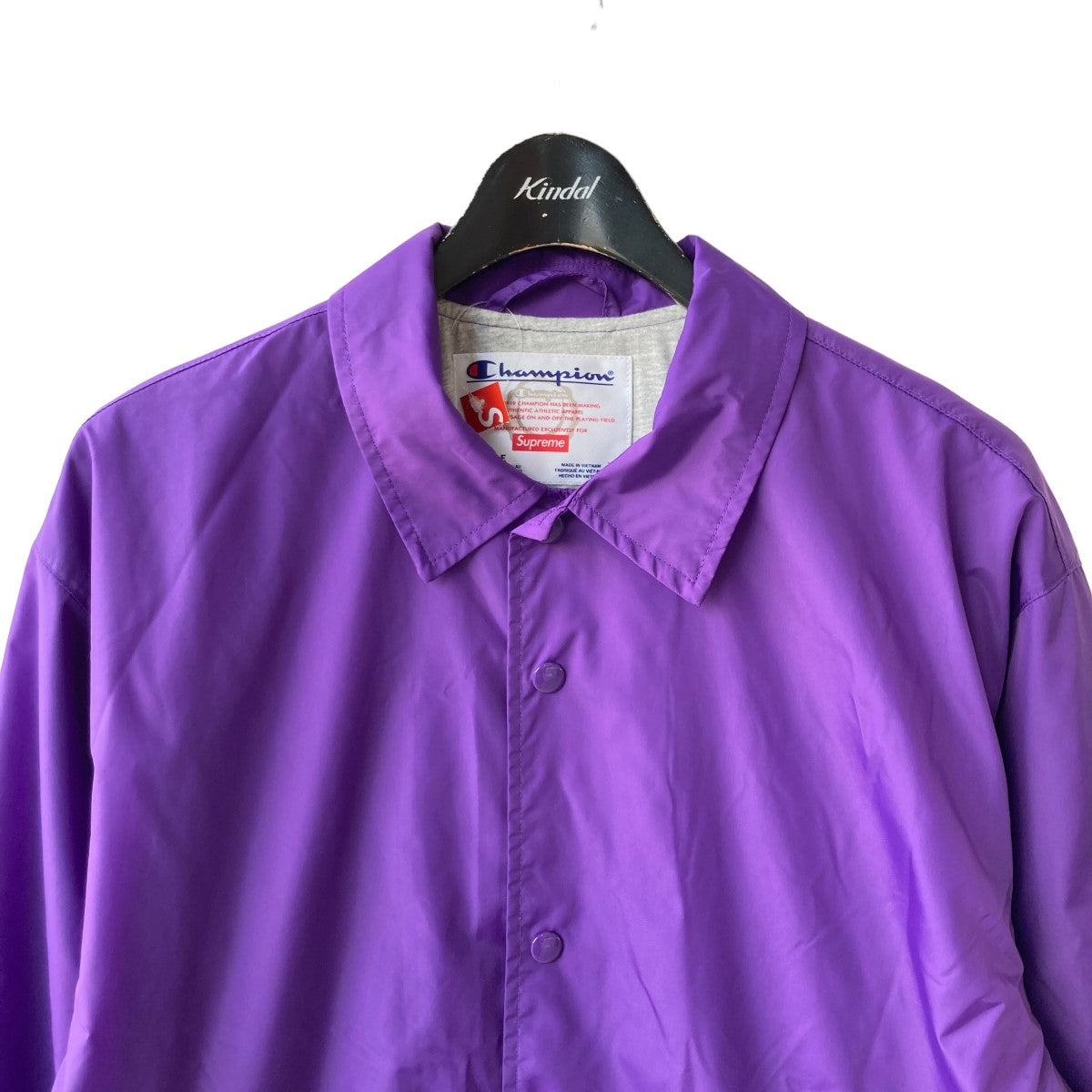 Supreme(シュプリーム) 24SS×Champion Coaches Jacket パープル